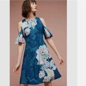 Maeve Anthropologie Elia Dress Floral Size 4